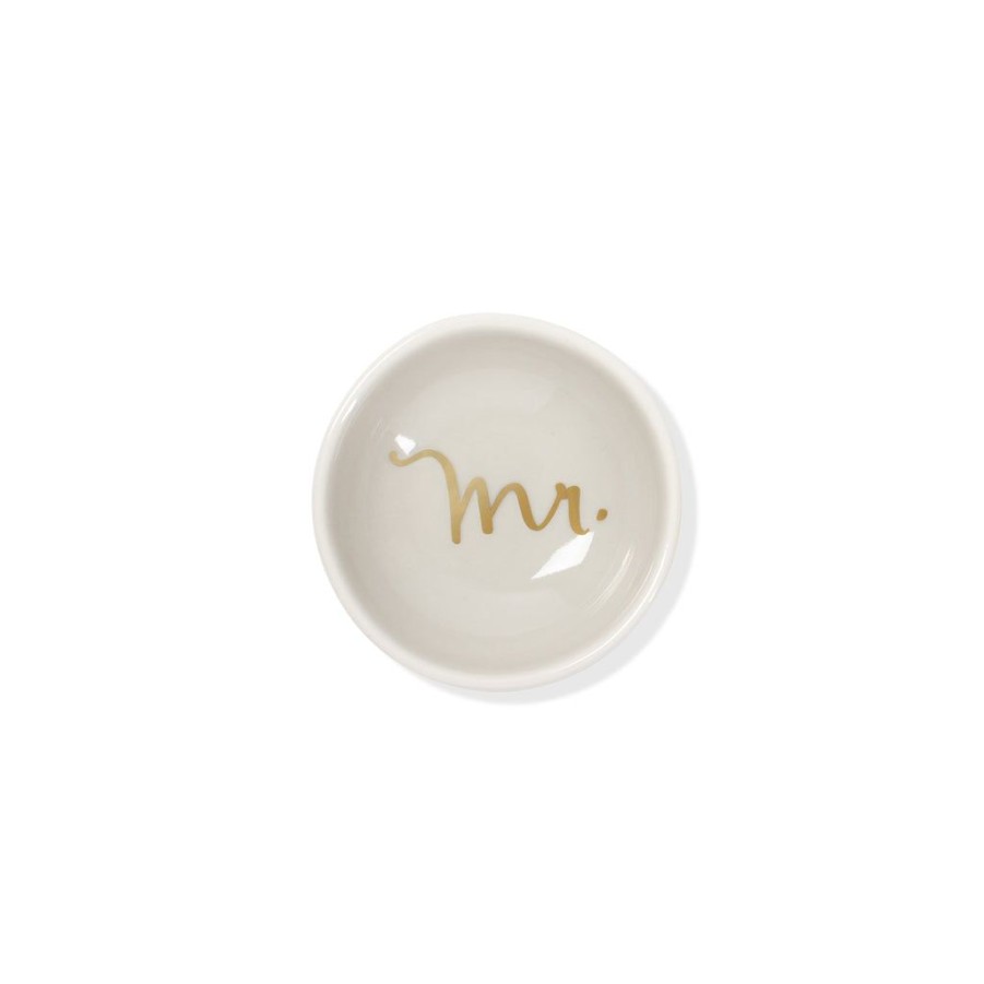 Products Fringe Studio | Mr & Mrs Round Tray Set