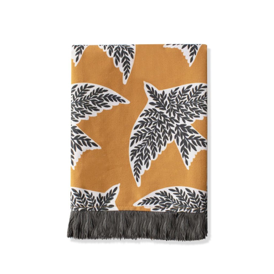 Products Fringe Studio | Jt Leafy Bird Tea Towel