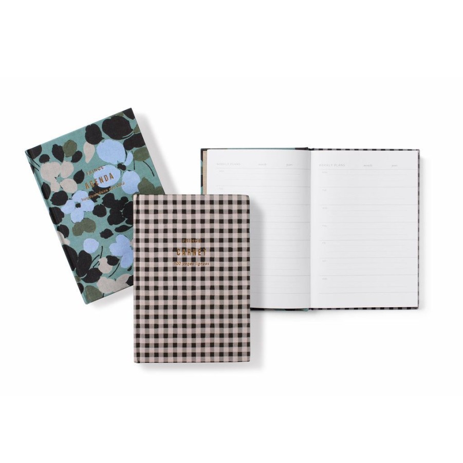 Products Fringe Studio | Mem Gingham Petals Dual Function Agenda