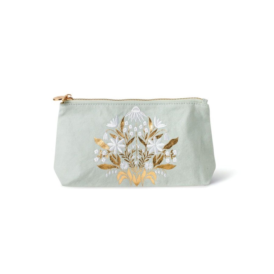 Products Fringe Studio | Jt Meadow Flower Flat Bottom Pouch