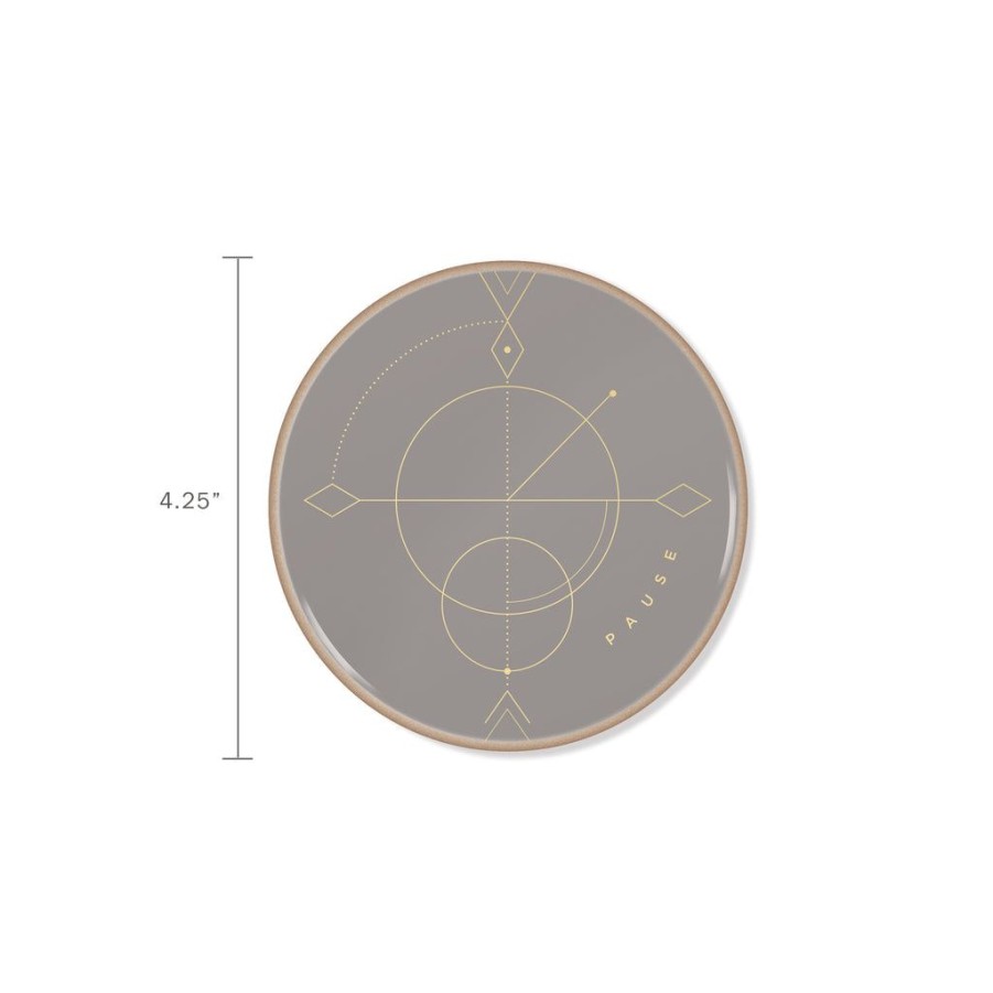 Products Fringe Studio | Abstract Compass Coaster