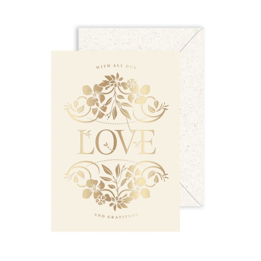 Products Fringe Studio | Deco Floral Love Notecard Set