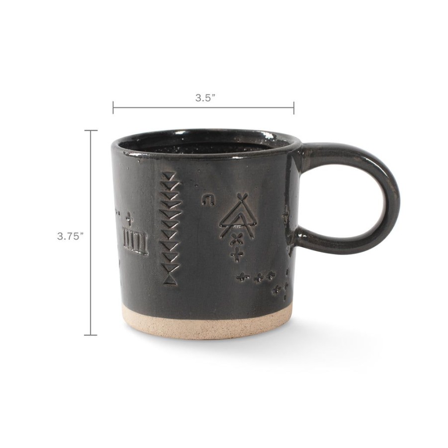 Products Fringe Studio | Marks Charcoal Artisan Mug