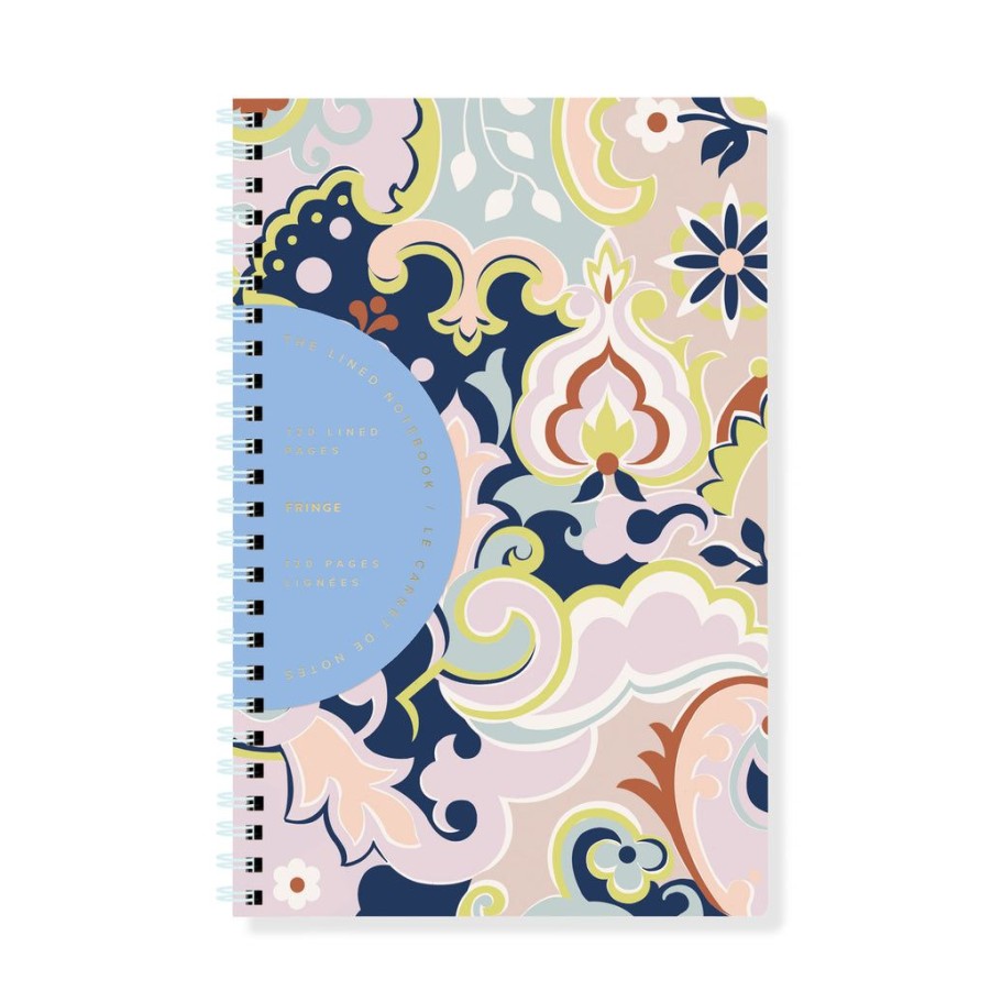 Products Fringe Studio | Esp Mod Paisley Slim Paperback Spiral Journal