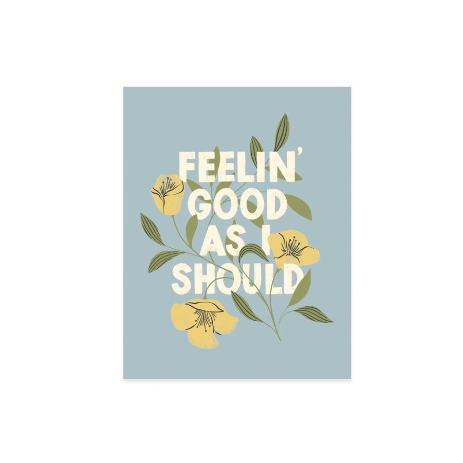 Products Fringe Studio | Dm Feelin' Good Art Print