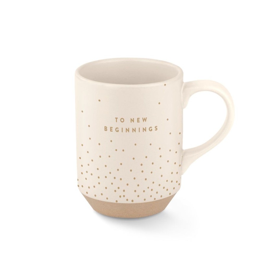 Products Fringe Studio | New Beginnings Stoneware Mug