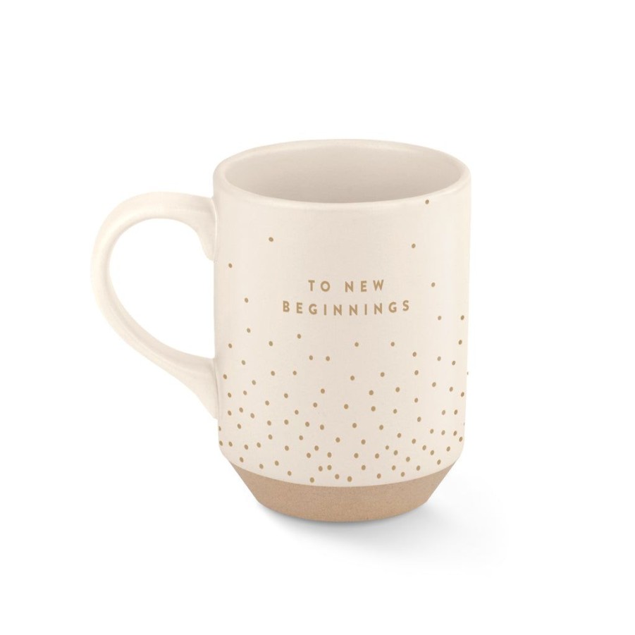 Products Fringe Studio | New Beginnings Stoneware Mug