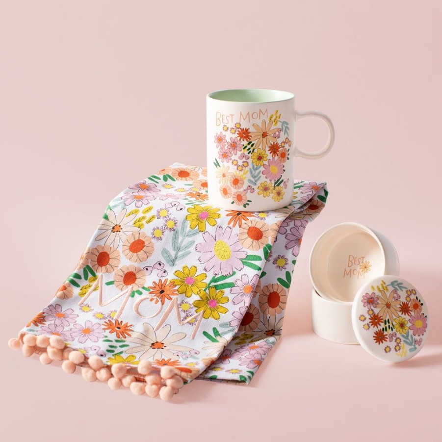 Products Fringe Studio | Best Mom Floral Mug