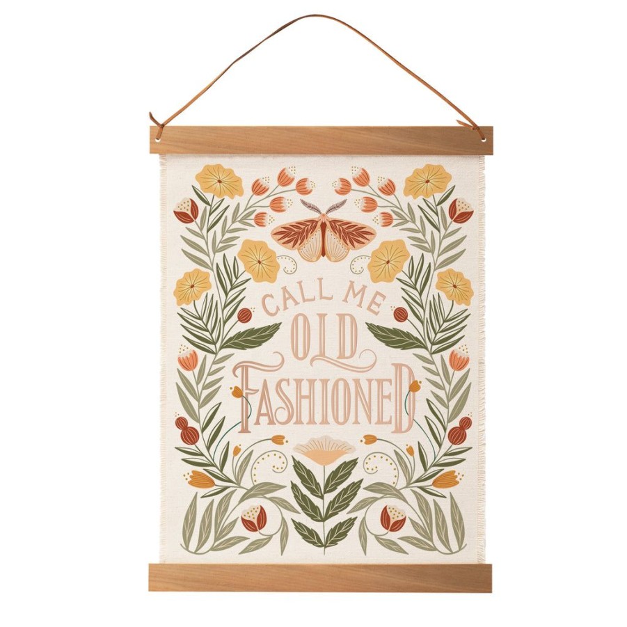 Products Fringe Studio | Old Fashioned Canvas Wall Hanging