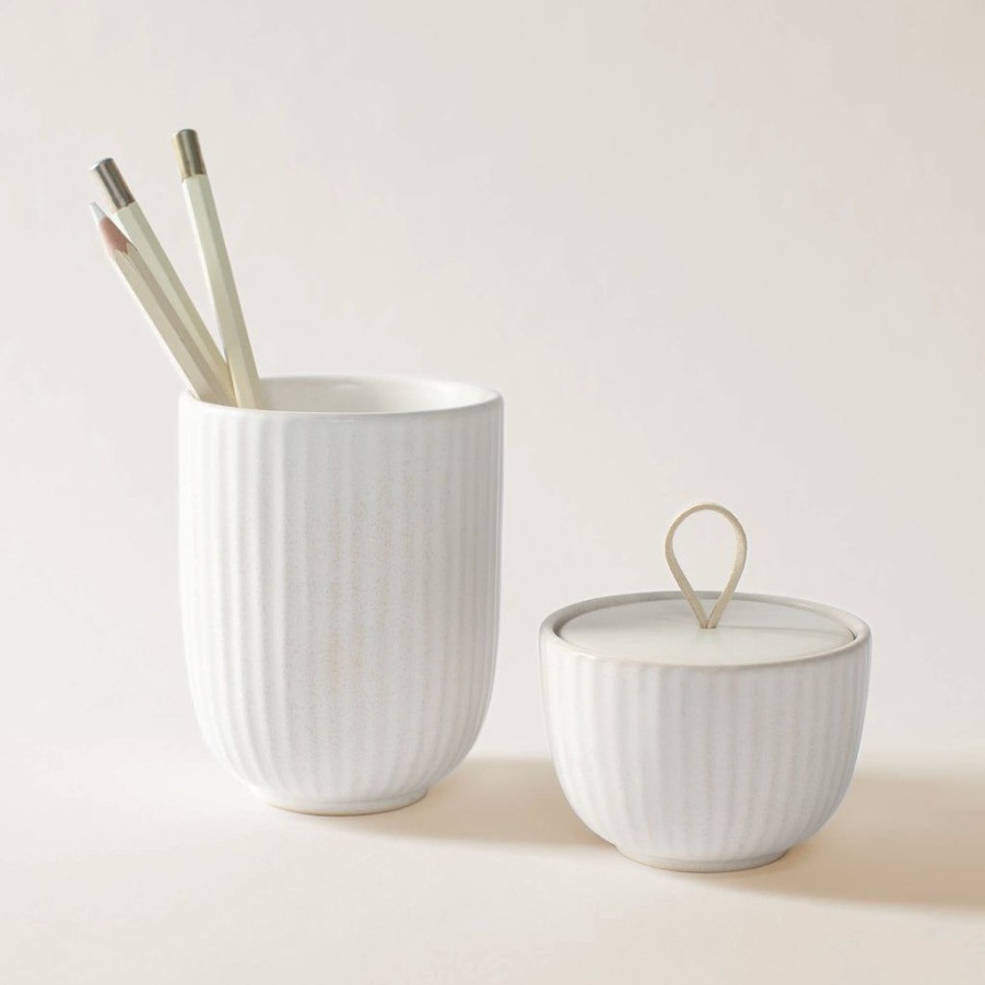 Products Fringe Studio | River Ribbed Trinket Box