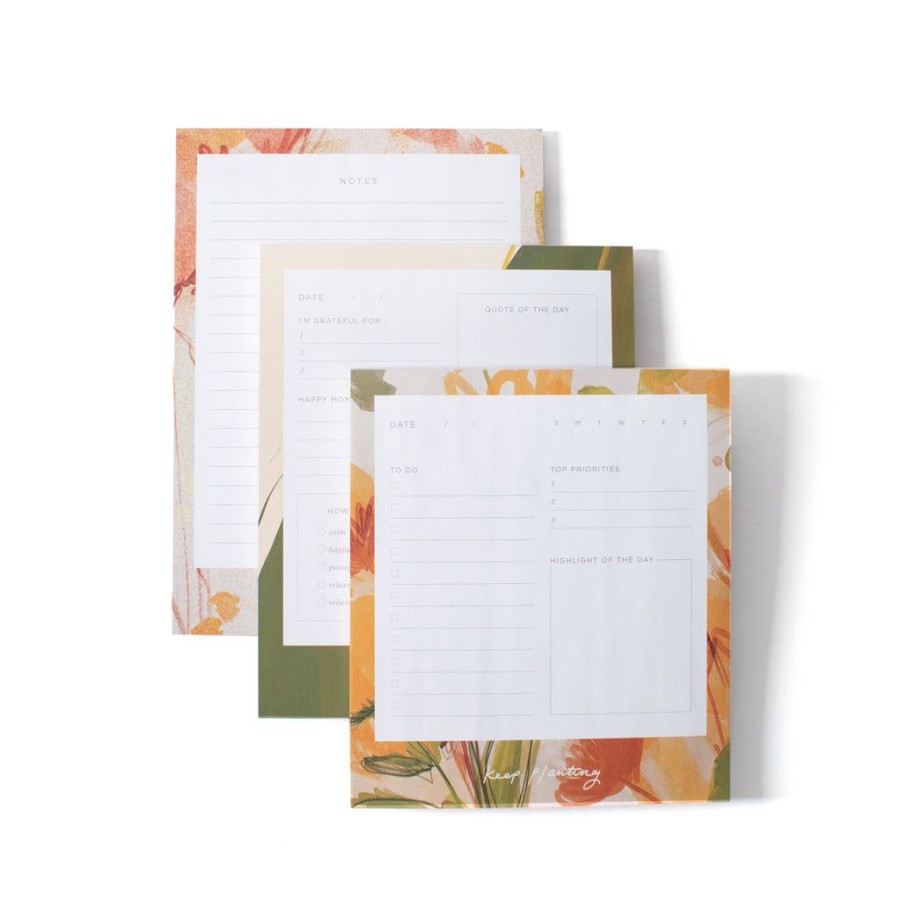 Products Fringe Studio | Mhn Floral Tiered Notepad Set