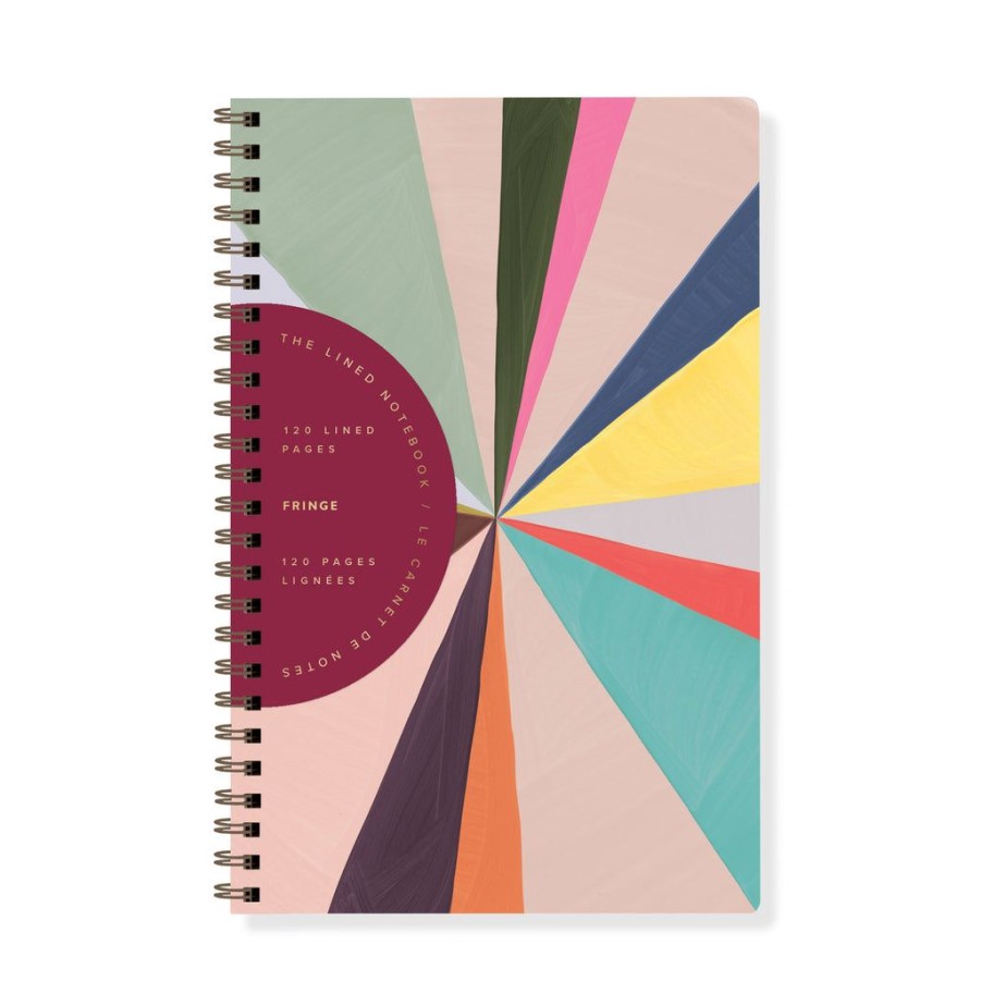 Products Fringe Studio | Esp Color Wheel Slim Paperback Spiral Journal