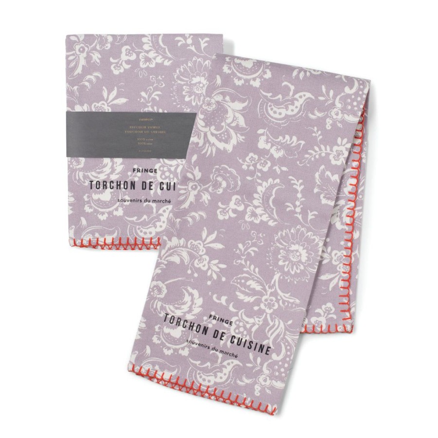 Products Fringe Studio | Memento Jacob Lavender Tea Towel