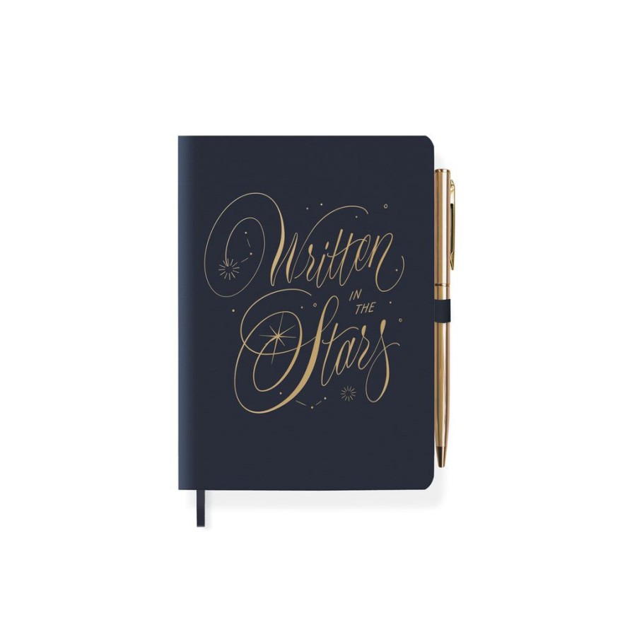 Products Fringe Studio | Ma Written Stars Journal With Slim Pen