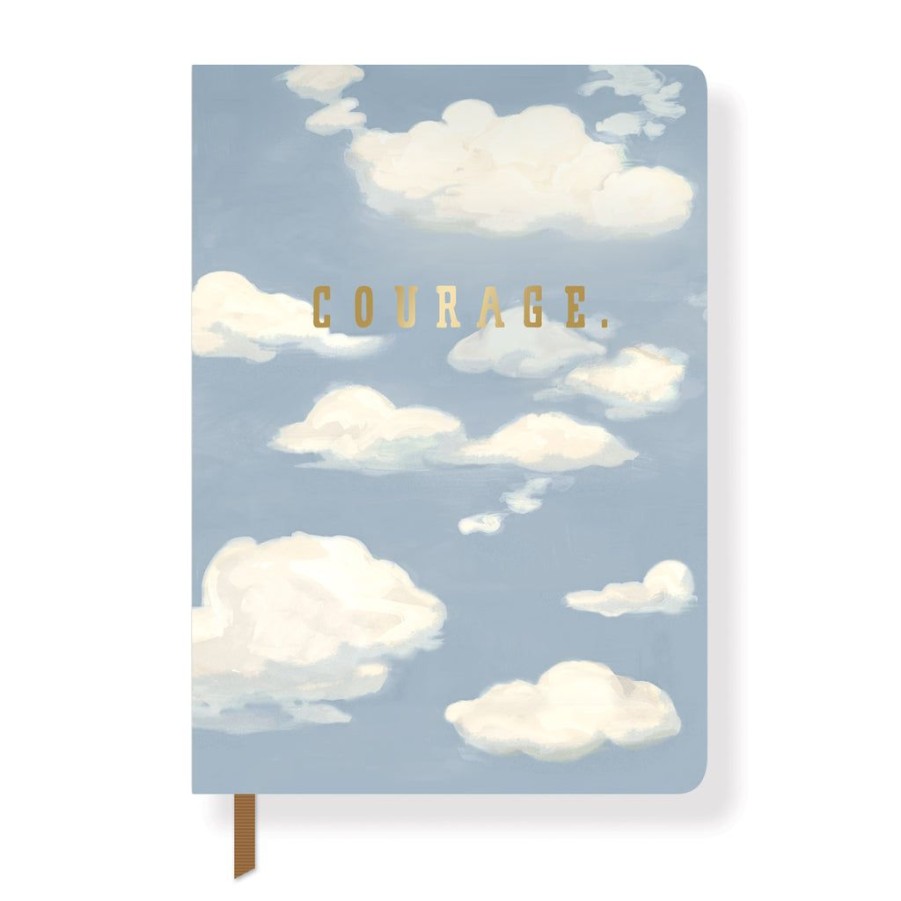 Products Fringe Studio | Mem Cloud Courage Classic Small Paperback Journal