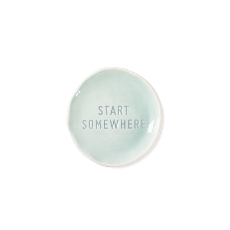 Products Fringe Studio | Start Somewhere Stamped Word Tray