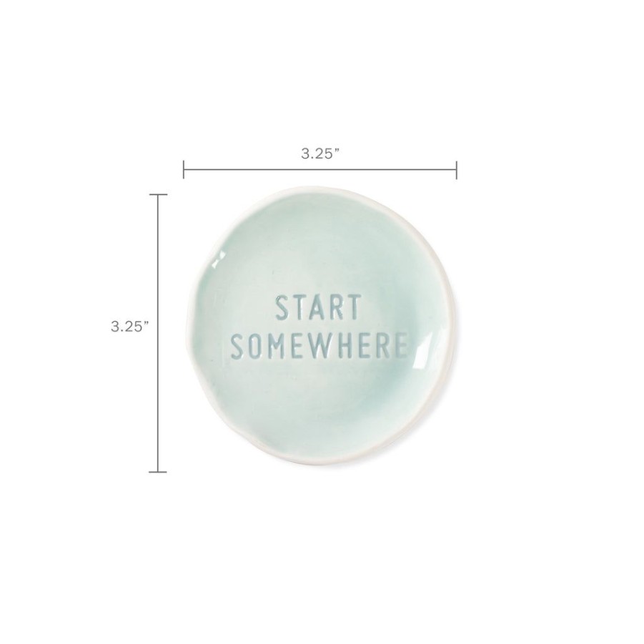 Products Fringe Studio | Start Somewhere Stamped Word Tray