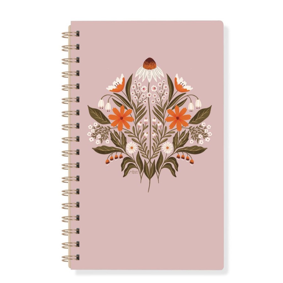 Products Fringe Studio | Jt Meadow Flower Signature Spiral Journal