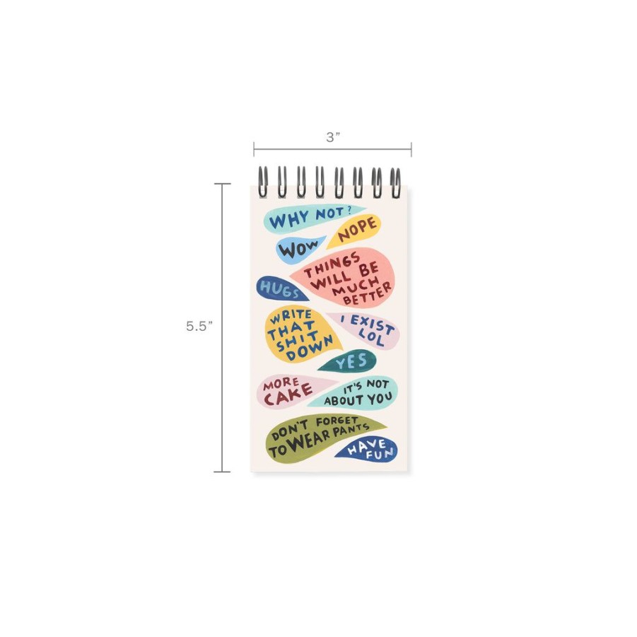 Products Fringe Studio | Mr Write It Down Mini Notepad