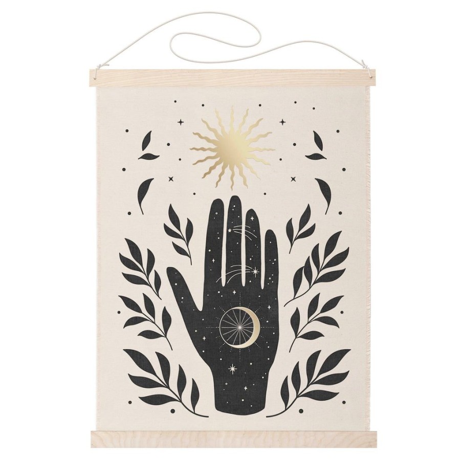 Products Fringe Studio | Celestial Canvas Wall Hanging