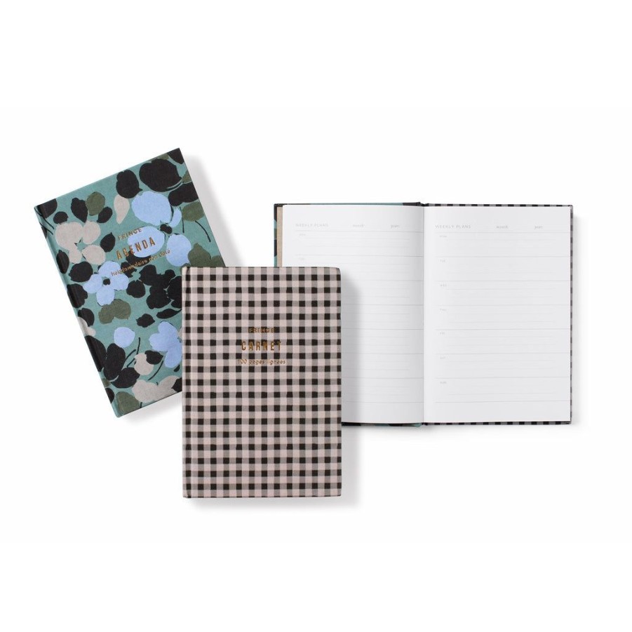 Products Fringe Studio | Mem Gingham Petals Dual Function Agenda