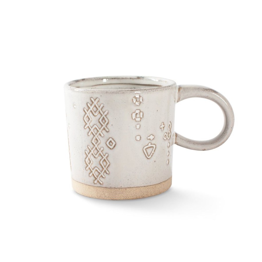 Products Fringe Studio | Marks White Artisan Mug